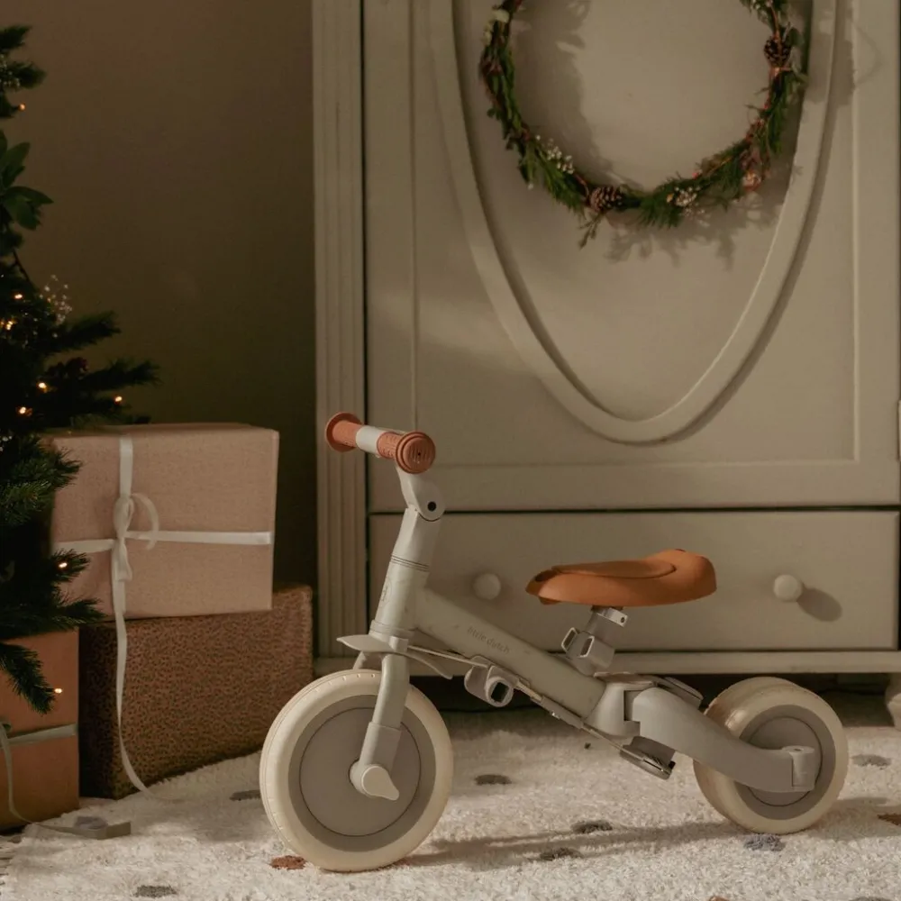 Little Dutch 4 in 1 Driewieler Green