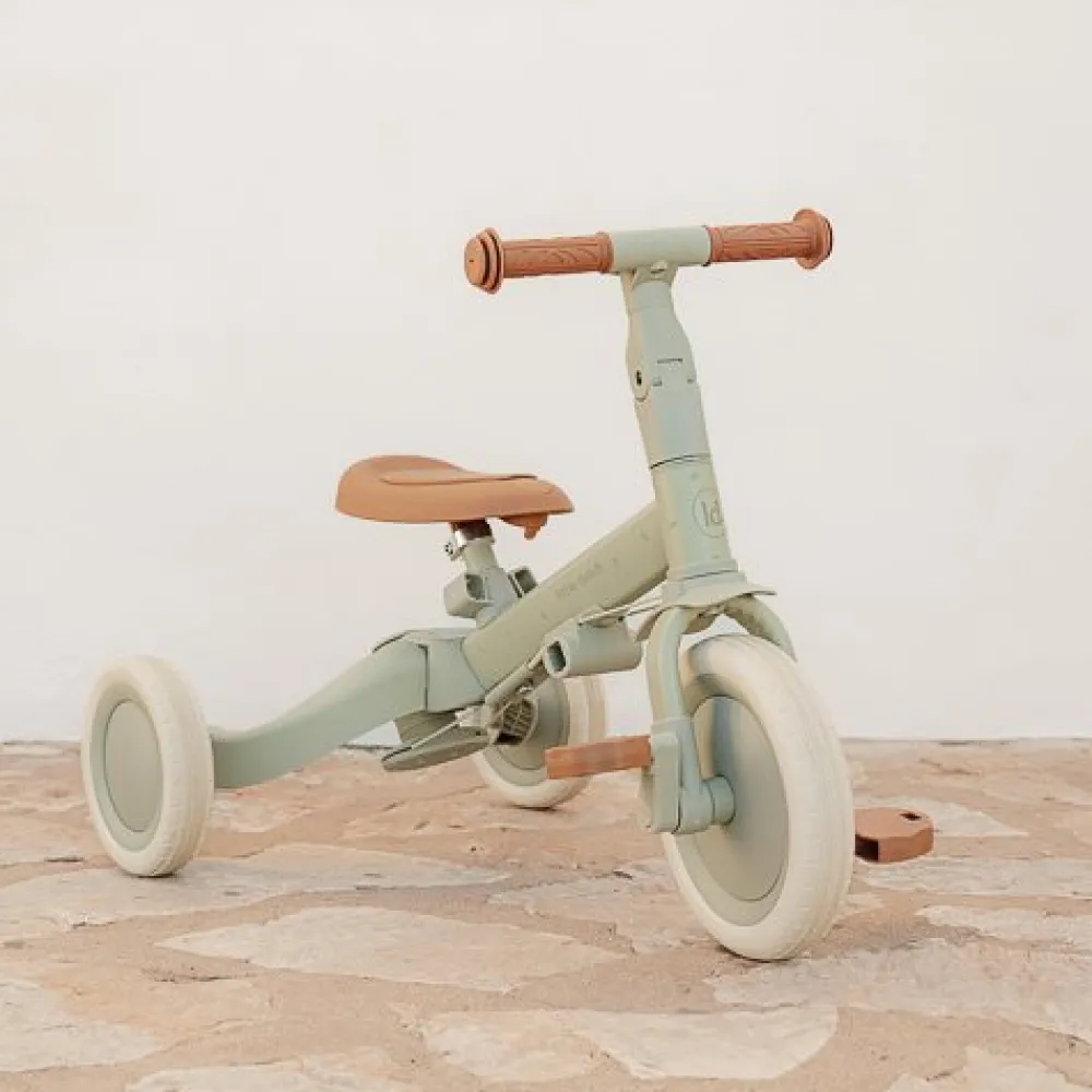 Little Dutch 4 in 1 Driewieler Green