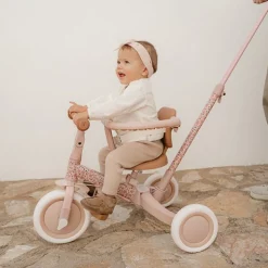 Little Dutch 4 in 1 Driewieler Pink