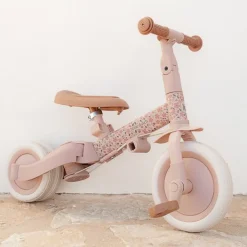 Little Dutch 4 in 1 Driewieler Pink