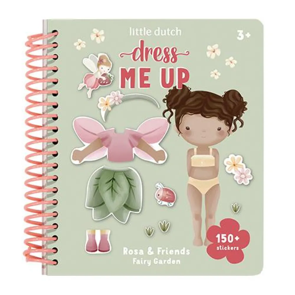 Little Dutch Aankleed- en stickerboek - Fairy Garden