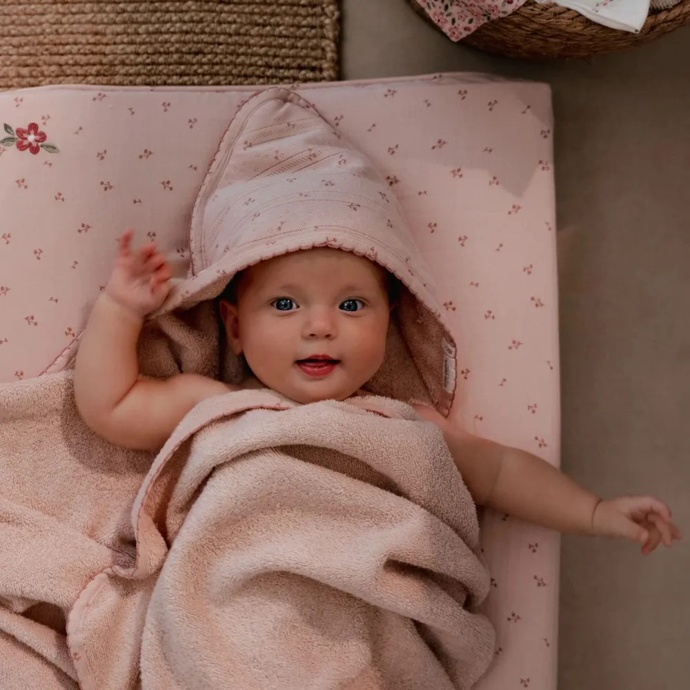 Little Dutch Aankleedkussenhoes - Roze - Essentials