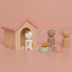 Little Dutch Aanvulset poppenhuis huisdieren