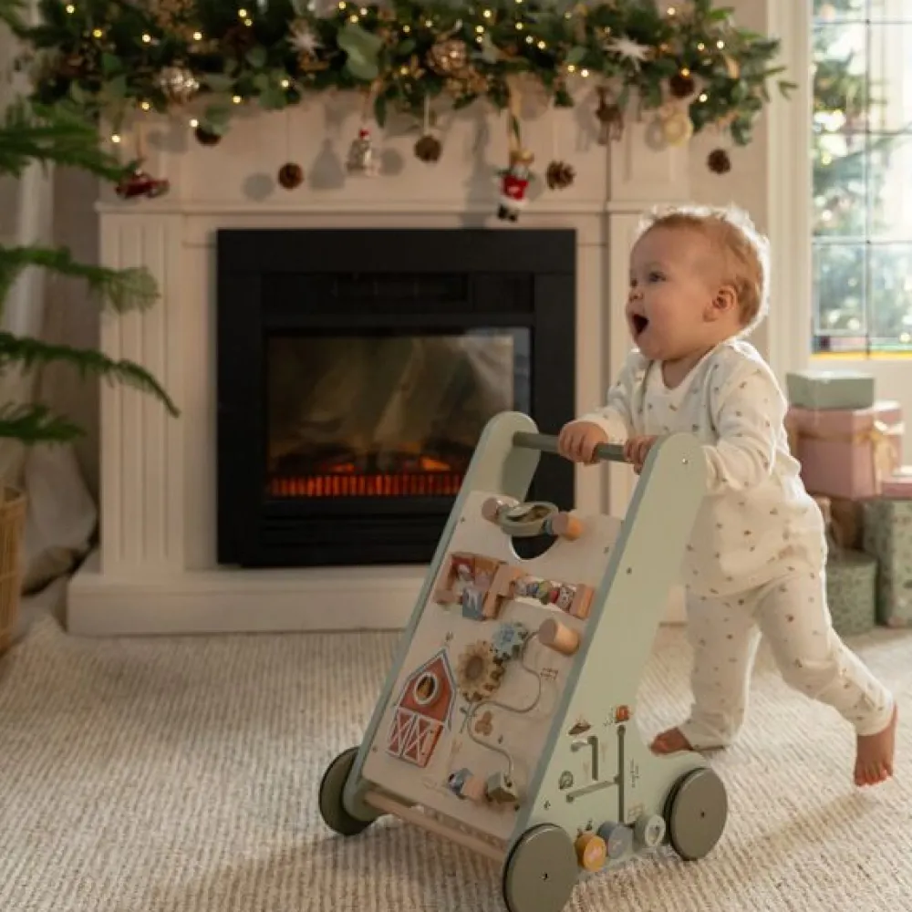 Little Dutch Activiteiten loopwagen Little Farm