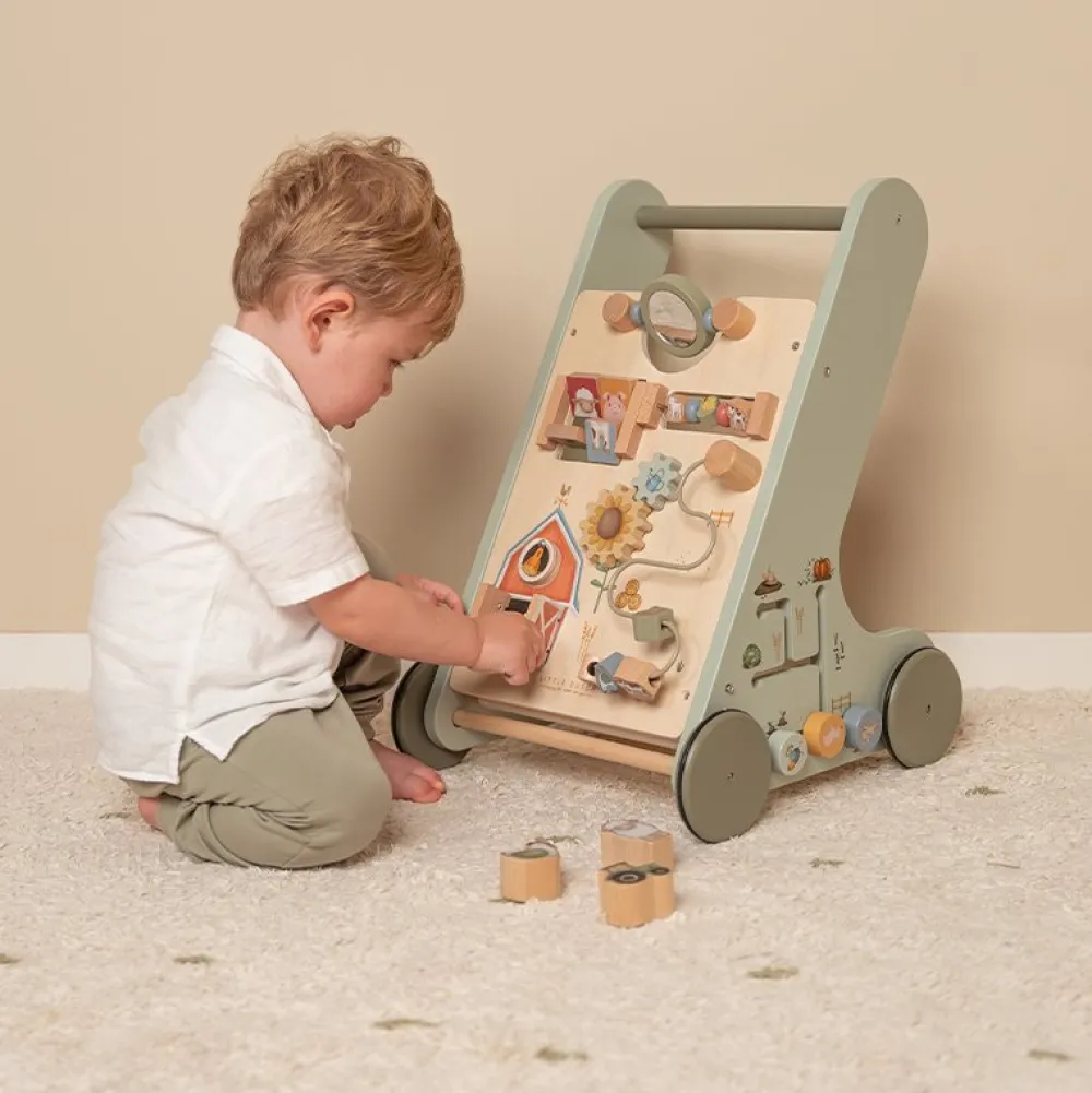 Little Dutch Activiteiten loopwagen Little Farm