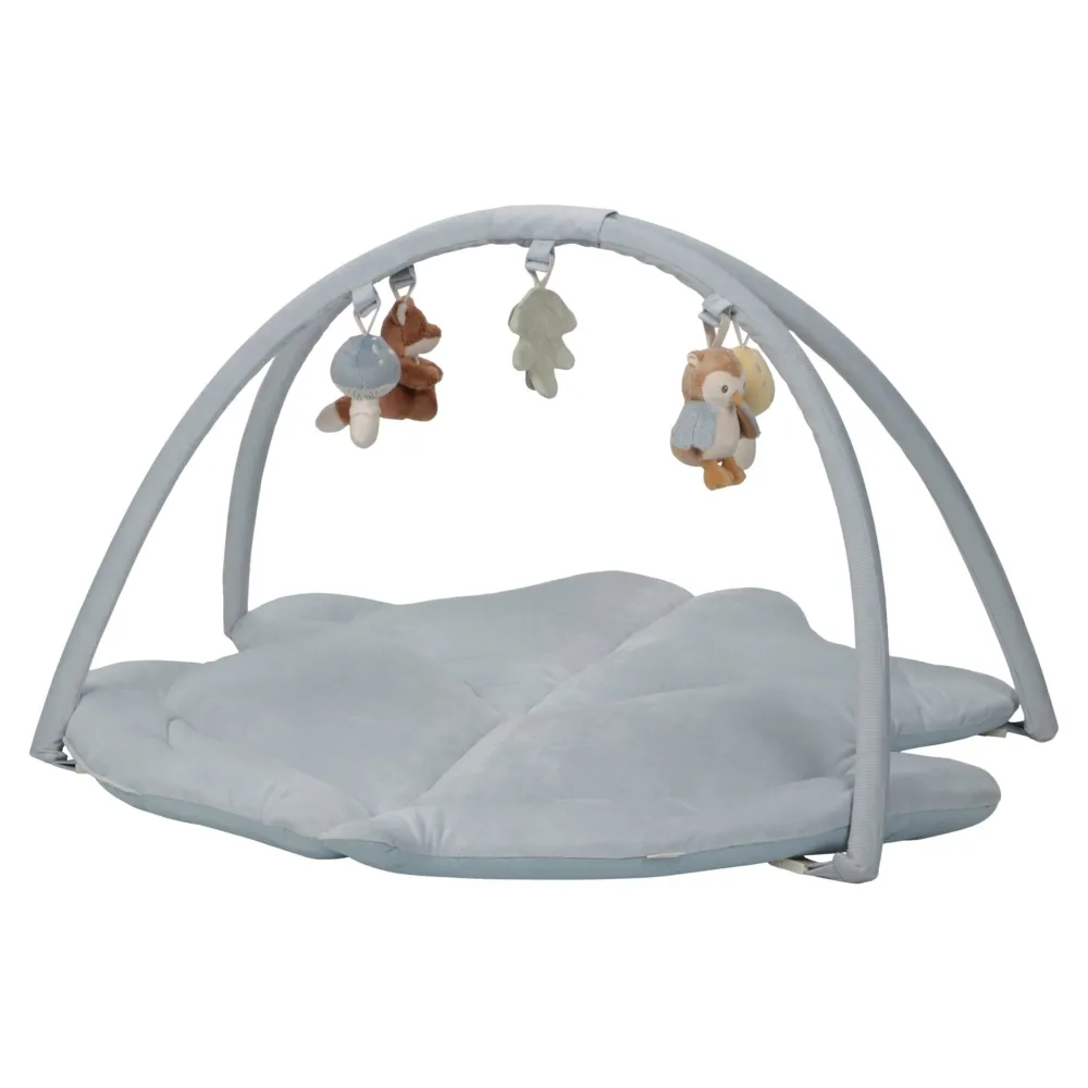 Little Dutch Activiteiten speelkleed - Blauw - Forest Friends