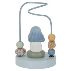 Little Dutch Activiteiten spiraal - Blauw - Forest Friends