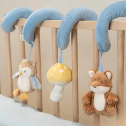 Little Dutch Activiteiten spiraal - Blauw - Forest Friends