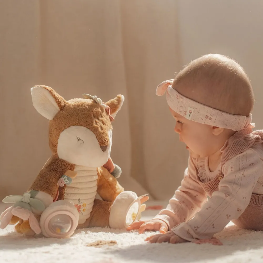 Little Dutch Activiteitenknuffel Hert - Roze - Fairy Garden