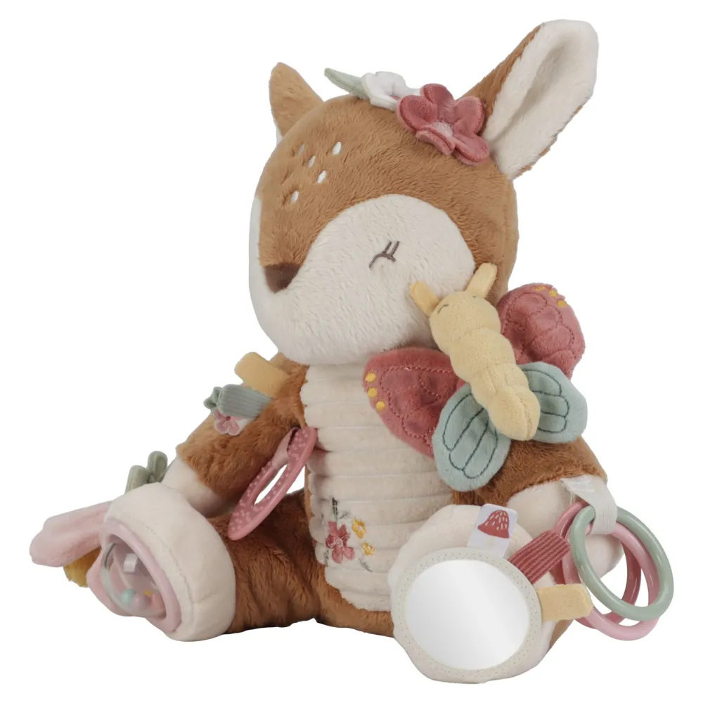 Little Dutch Activiteitenknuffel Hert - Roze - Fairy Garden