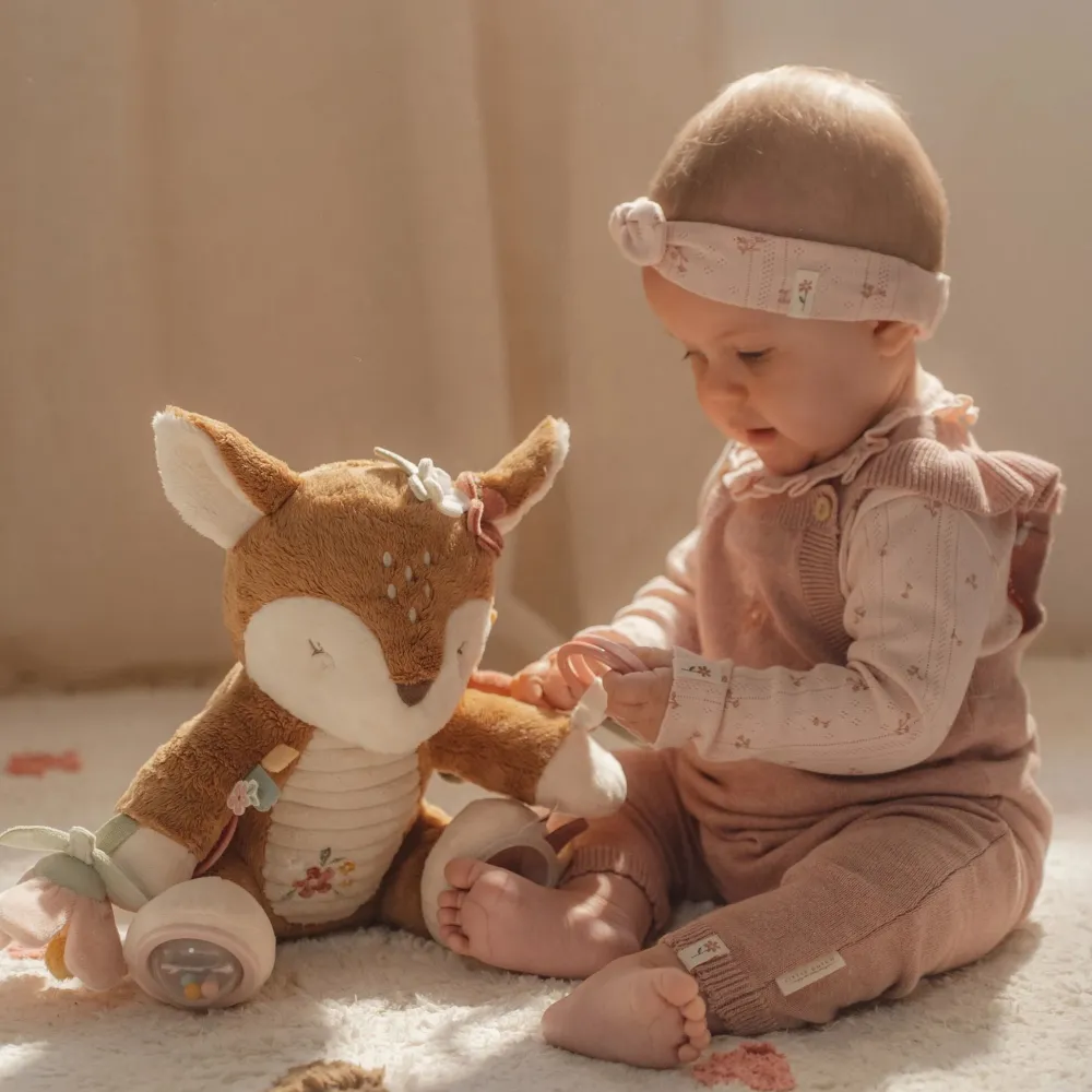 Little Dutch Activiteitenknuffel Hert - Roze - Fairy Garden