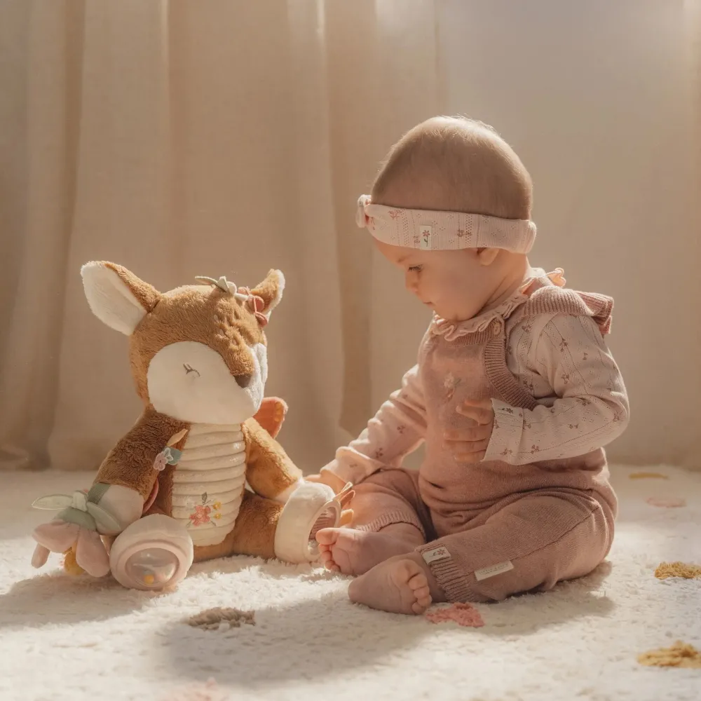 Little Dutch Activiteitenknuffel Hert - Roze - Fairy Garden