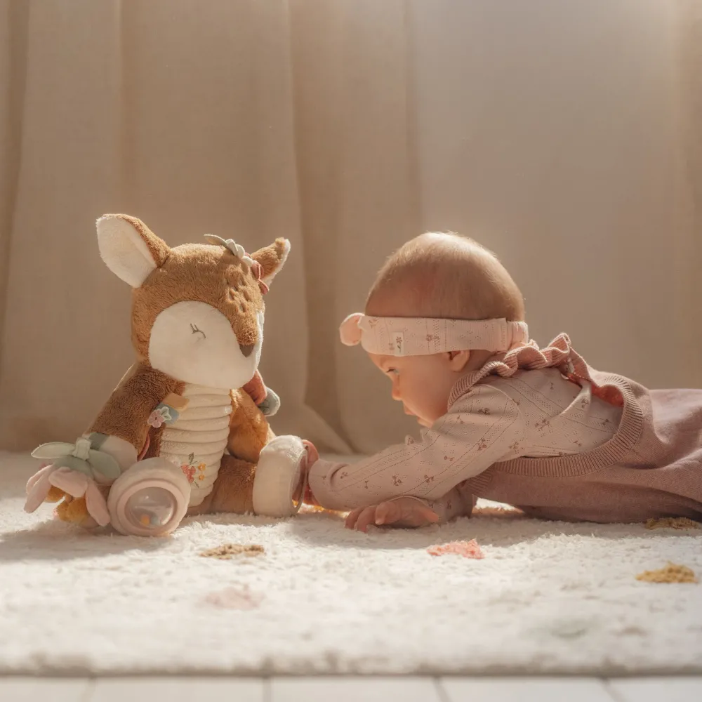 Little Dutch Activiteitenknuffel Hert - Roze - Fairy Garden