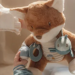 Little Dutch Activiteitenknuffel Vos - Blauw - Forest Friends