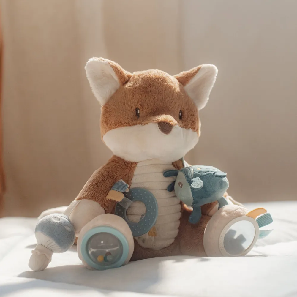 Little Dutch Activiteitenknuffel Vos - Blauw - Forest Friends