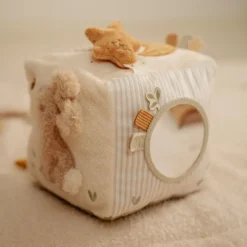 Little Dutch Activiteitenkubus - Beige - Newborn Naturals