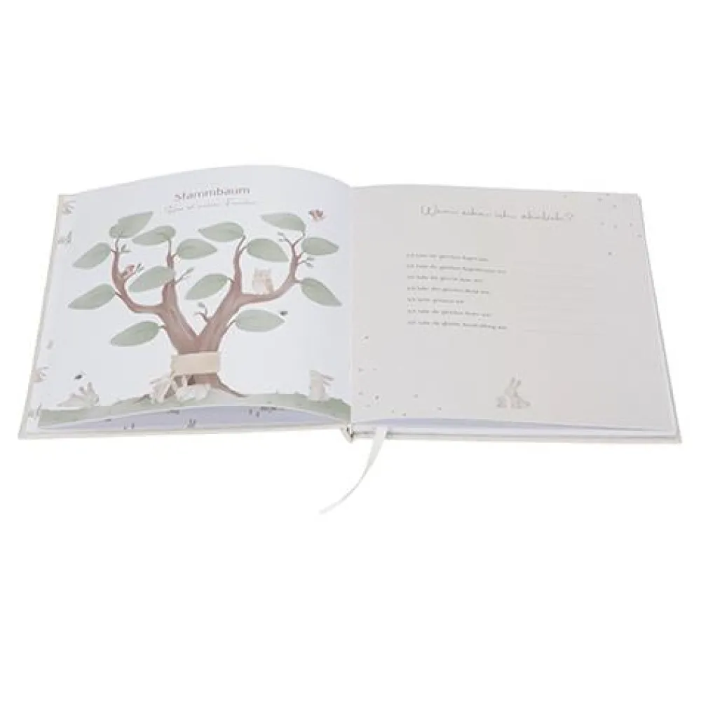 Little Dutch Babyboek - Beige - Baby Bunny - DE