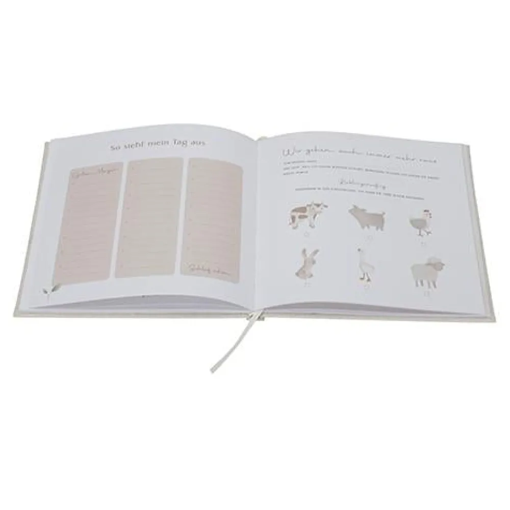 Little Dutch Babyboek - Beige - Baby Bunny - DE