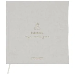 Little Dutch Babyboek - Beige - Baby Bunny - NL