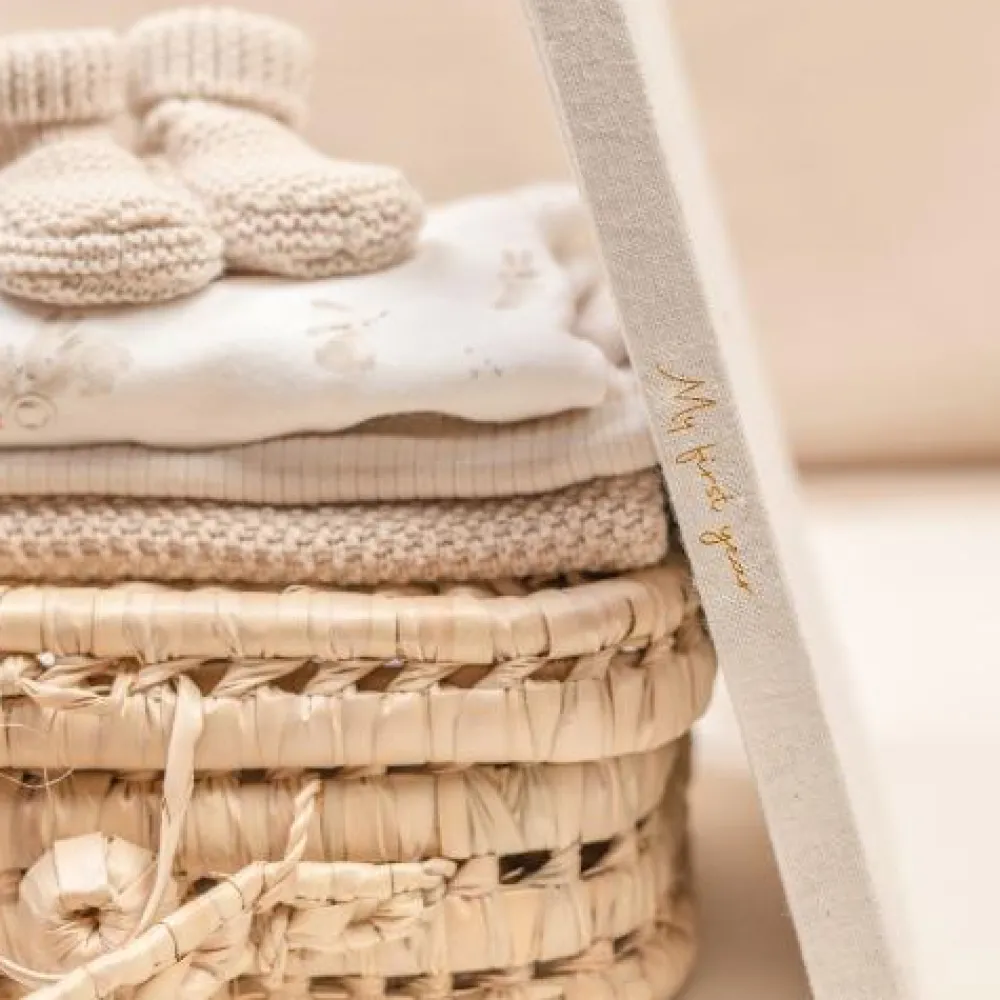 Little Dutch Babyboek - Beige - Baby Bunny - EN