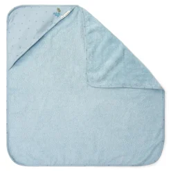 Little Dutch Badcape - Blauw - 75 x 75 - Essentials