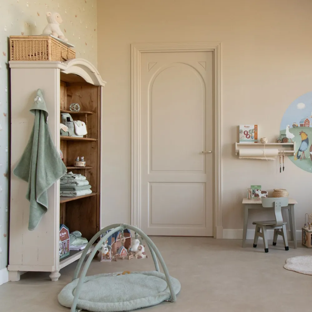 Little Dutch Badcape - Groen - 75 x 75 - Little Farm