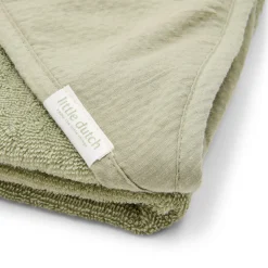 Little Dutch Badcape - Groen - 75 x 75 - Little Farm
