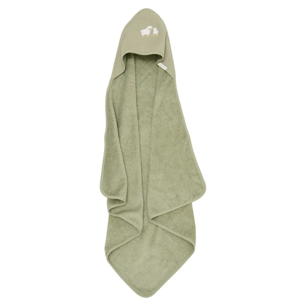 Little Dutch Badcape - Groen - 75 x 75 - Little Farm