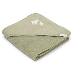 Little Dutch Badcape - Groen - 100 x 100 - Little Farm