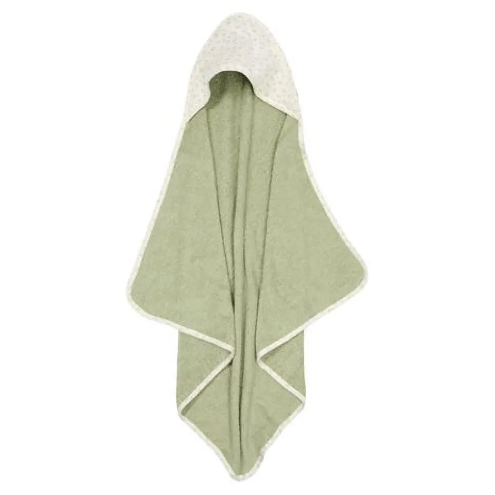 Little Dutch Badcape - Groen - Essentials - Blueberry Leaves