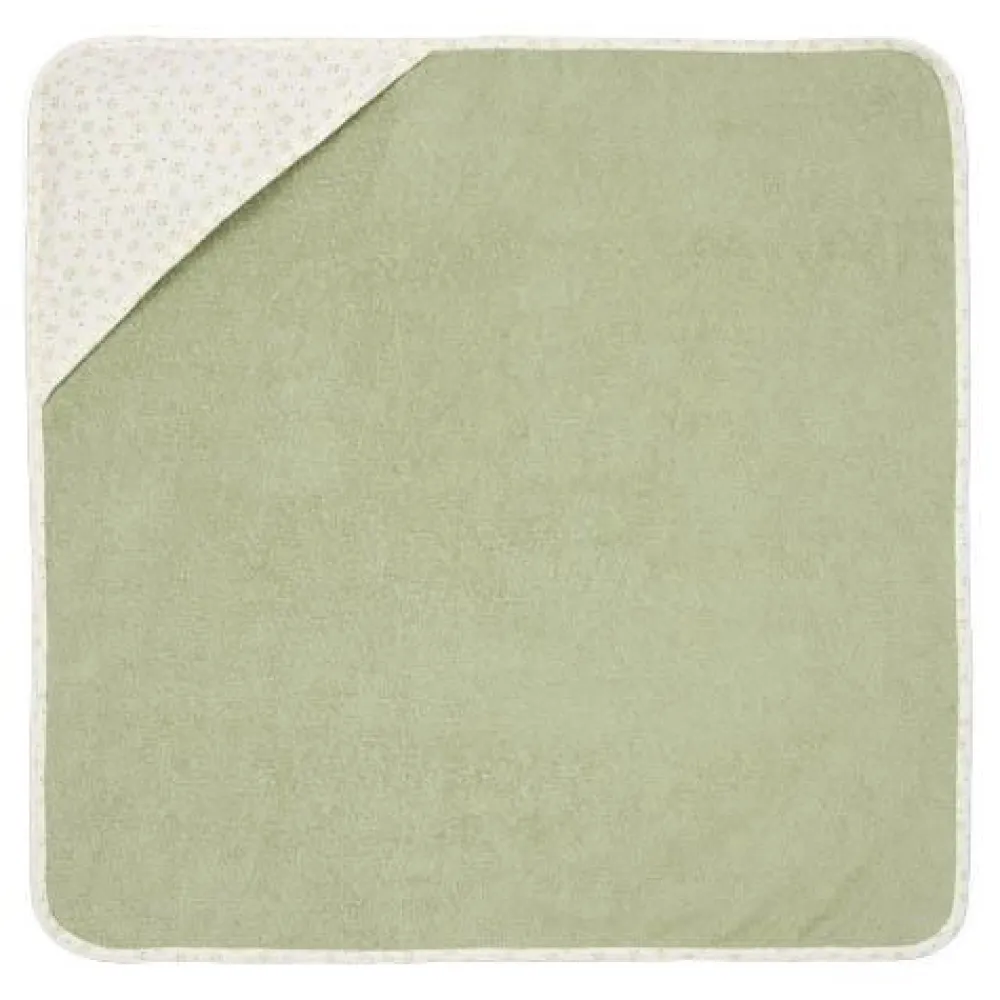 Little Dutch Badcape - Groen - Essentials - Blueberry Leaves