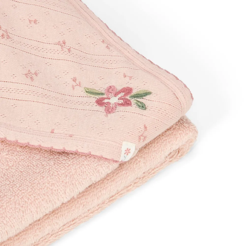 Little Dutch Badcape - Roze - 75 x 75 - Essentials