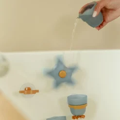 Little Dutch Badwand bekers - blauw - Essentials