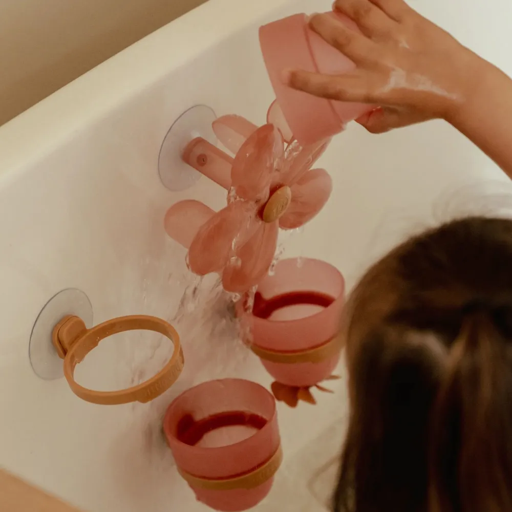 Little Dutch Badwand bekers - roze - Essentials