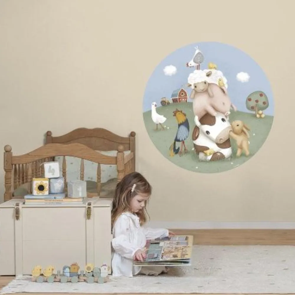 Little Dutch Behangcirkel - Meerkleurig - Little Farm