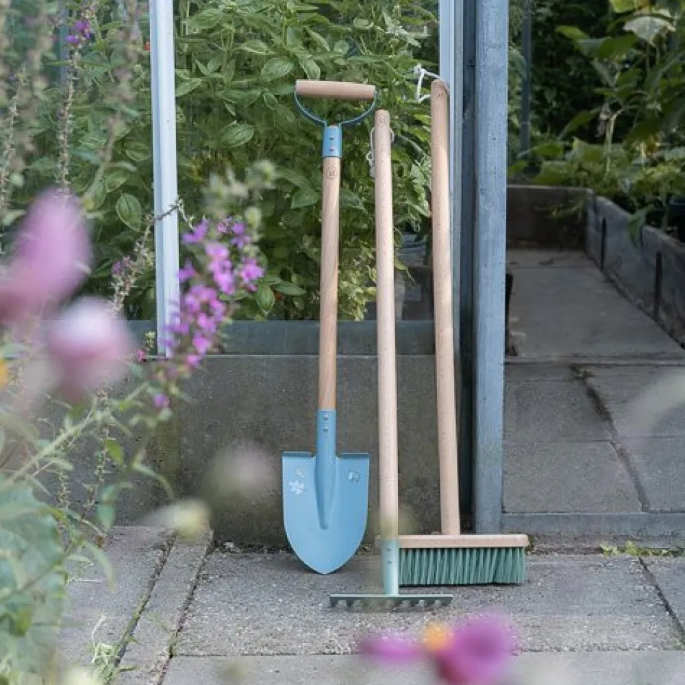 Little Dutch Bezem - Blauw - Forest Friends
