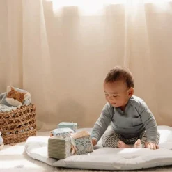 Little Dutch Blokkenset - Blauw - Forest Friends