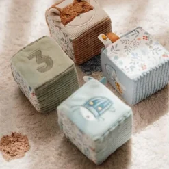 Little Dutch Blokkenset - Blauw - Forest Friends