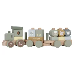 Little Dutch Blokkentrein tractor Little Farm