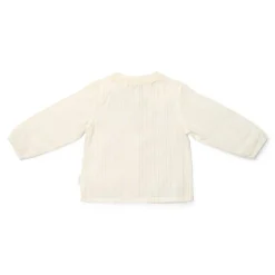 Little Dutch Blouse lange mouw - Met knoopjes - Wit - Fairy Garden