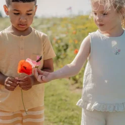 Little Dutch Blouse mouwloos - Groen - Fairy Garden