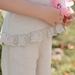 Little Dutch Blouse mouwloos - Groen - Fairy Garden