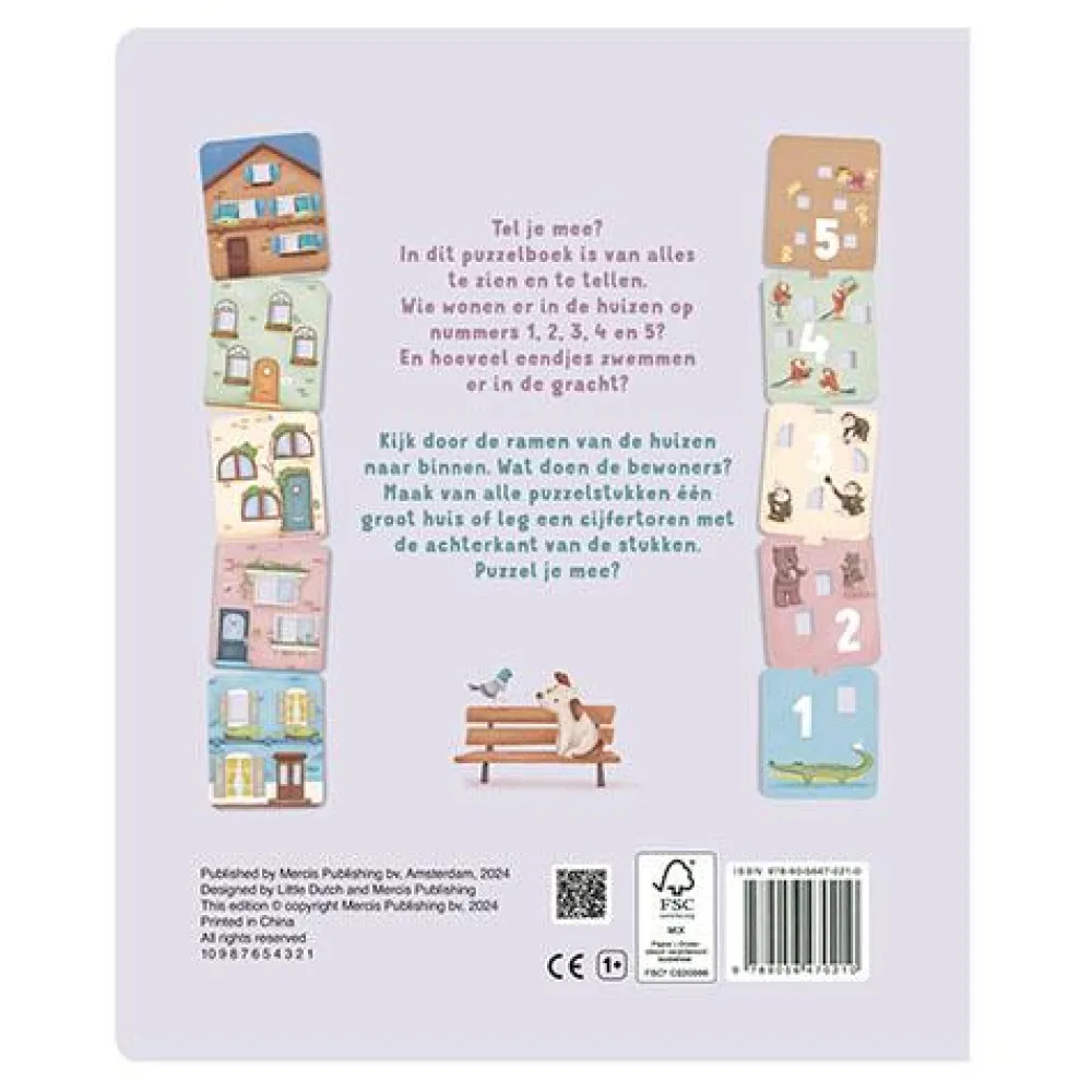 Little Dutch Boek 'Mijn puzzelboek - Tel je mee?' - NL