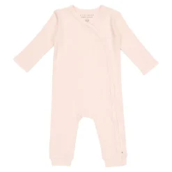 Little Dutch Boxpakje met overslag Rib Pink