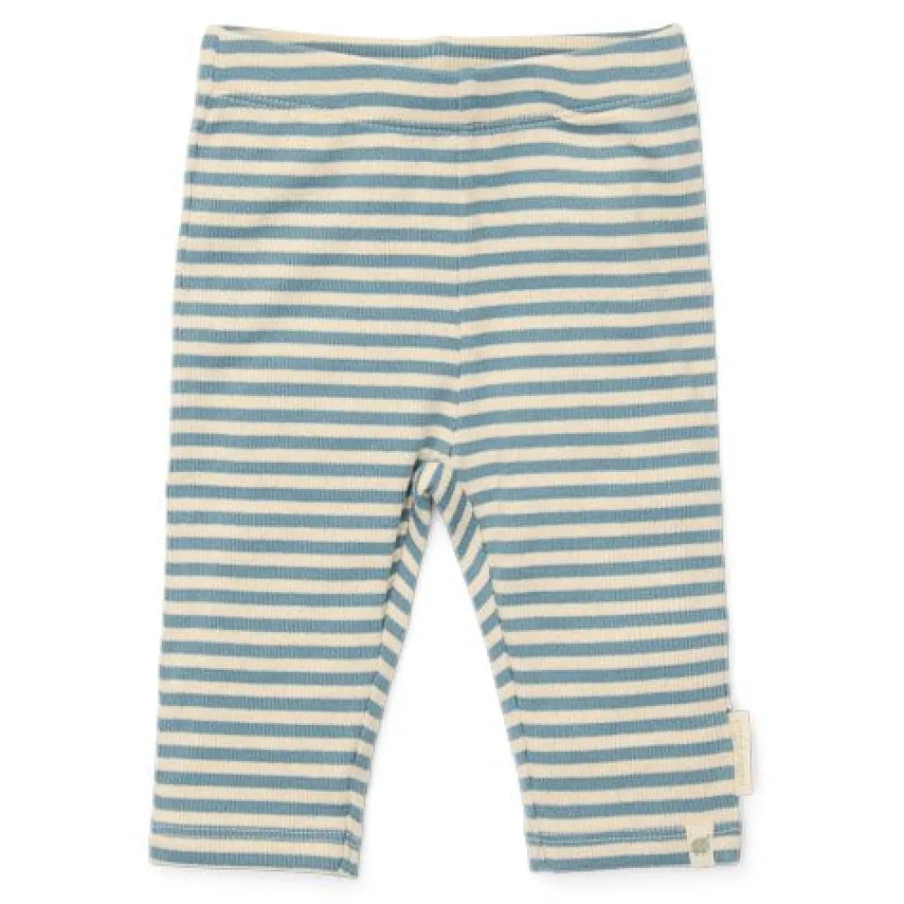 Little Dutch Broek - Blauw - Forest Friends - Stripe