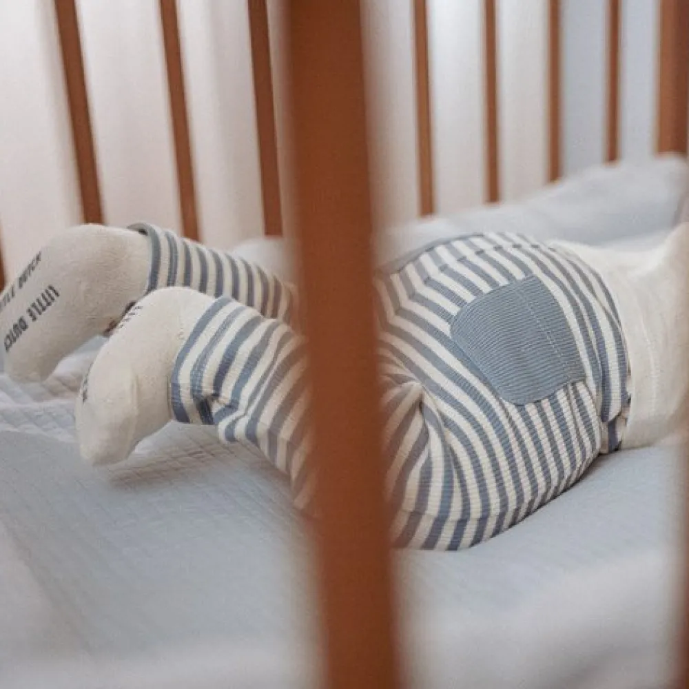 Little Dutch Broek - Blauw - Forest Friends - Stripe