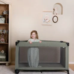 Little Dutch Campingbedje - Groen - Essentials