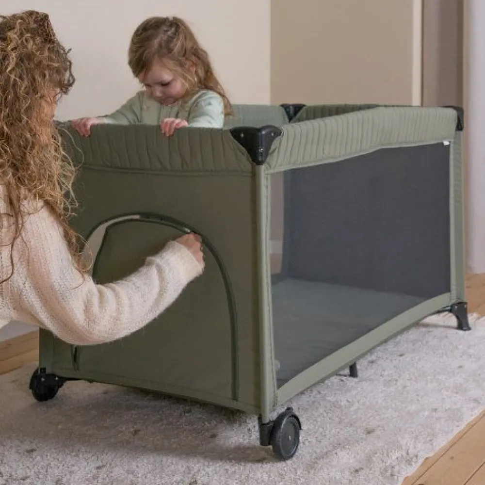 Little Dutch Campingbedje - Groen - Essentials