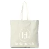Little Dutch Canvas shopper - Groen