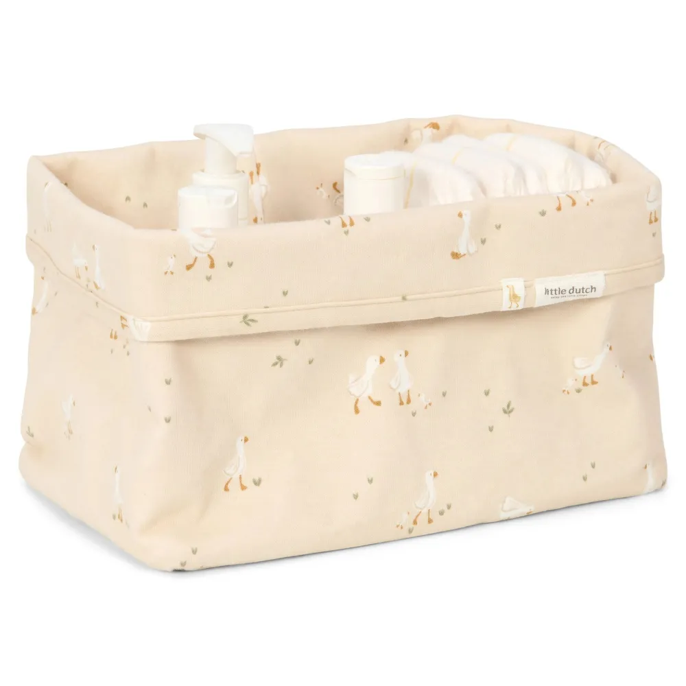 Little Dutch Commodemandje groot - Wit - Newborn Naturals - Little Goose